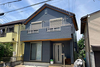 築15年 瓦積み直し＆外壁塗装