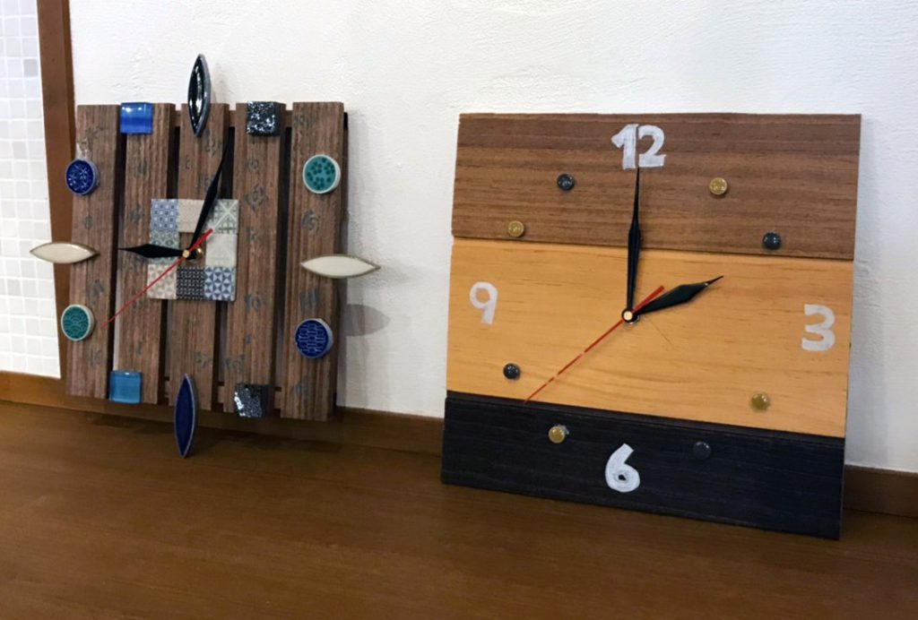 木工教室2022　立掛け時計を作ろう