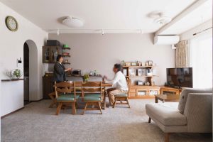 築19年マンションリノベ | 家族との時間を美しく彩る　アーチが印象的な住まい
