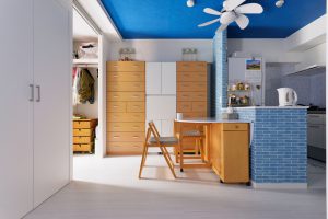 築33年マンションリノベ | 青に魅せられて