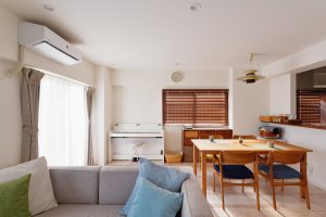 築49年マンションリノベ | やさしい陽(ひかり)で迎えてくれる家
