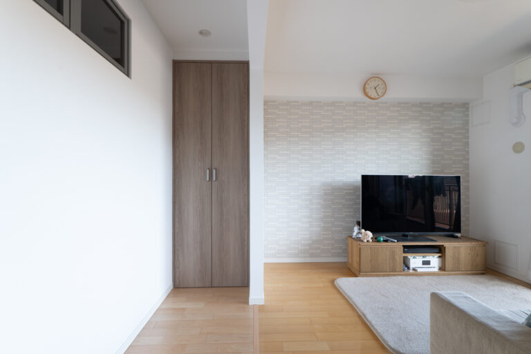 築15年マンションリノベ | 6畳の和室を子供部屋と収納空間に。