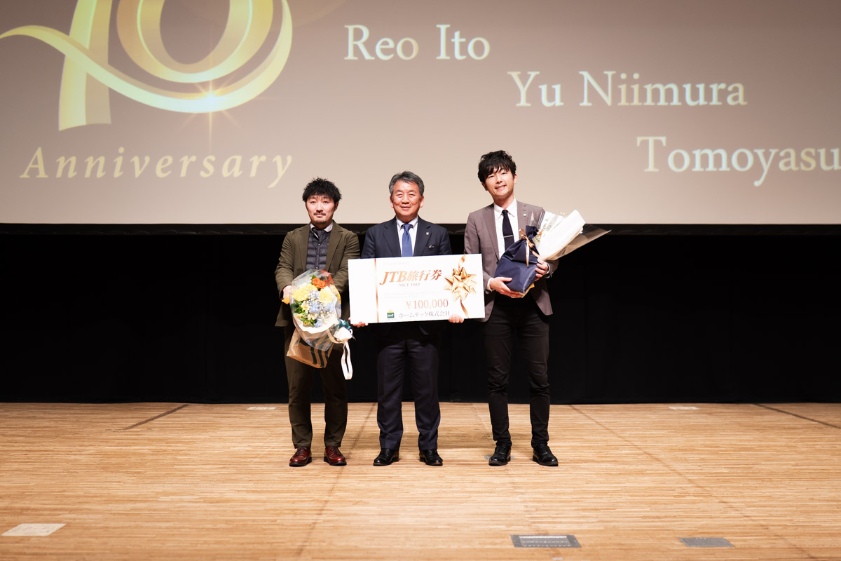 勤続10年表彰の様子